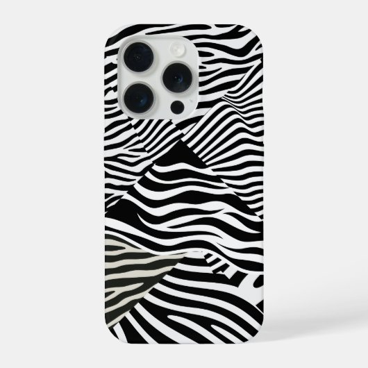 ストライプ柄 BW.SPBW01 iPhoneケース (裏面)