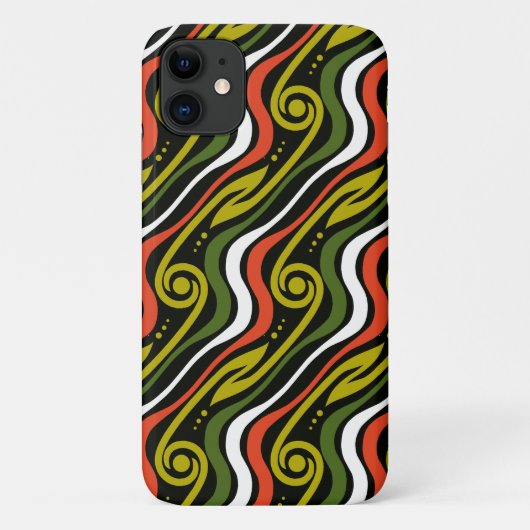 ストライプ柄 Case-Mate iPhoneケース (裏面)