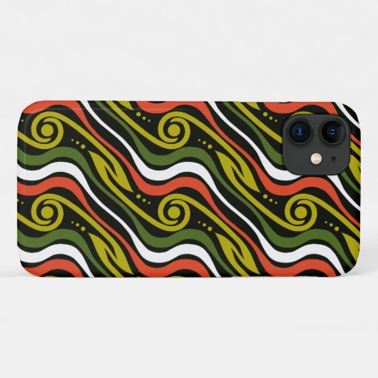 ストライプ柄 Case-Mate iPhoneケース (裏面(横))