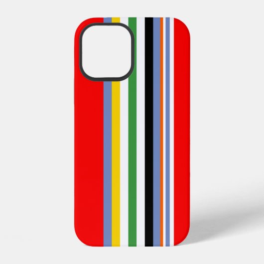 ストライプ柄 iPhoneケース (裏面)