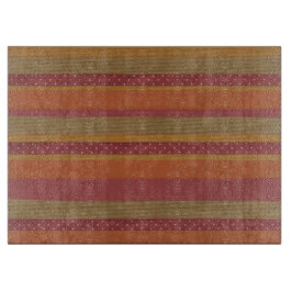 ストライプ水玉模様 カッティングボード