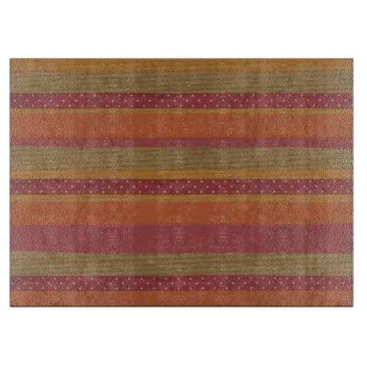 ストライプ水玉模様 カッティングボード (正面)