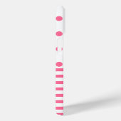 ストライプ水玉模様 – ピンクiPhone 6/6s、電話ケース Case-Mate iPhoneケース (裏面 / 右)