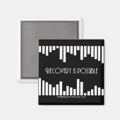 ストライプ磁石 マグネット (正面/裏面)