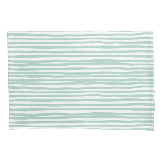 ストライプ線 枕カバー (正面)