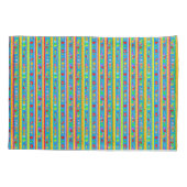 ストライプ繰り返されるパーティー 枕カバー (裏面)