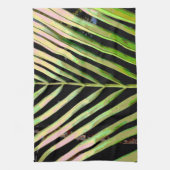 ストライプ自然 キッチンタオル (縦)