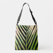 ストライプ自然 クロスボディバッグ (裏面)