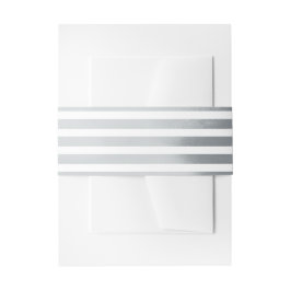 ストライプ航海の結婚式招待状 招待状ベリーバンド