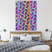 ストライプ豆 キャンバスプリント (インサイチュ (寝室))