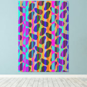 ストライプ豆 キャンバスプリント (インサイチュ (ウッドフロア))