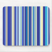 ストライプ青マウスパッド! マウスパッド (正面)