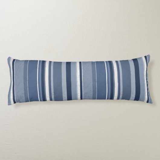 ストライプ青 ボディピロー (裏面)