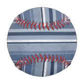 ストライプ青 野球ボール (正面)