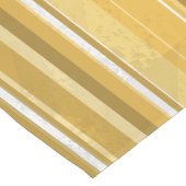 ストライプ黄 ショートテーブルランナー (コーナー)