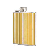ストライプ黄 フラスク (左)