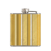 ストライプ黄 フラスク (裏面)