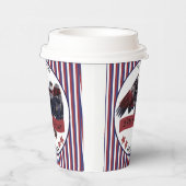 ストライプ250周年記念イーグル 紙コップ (右)