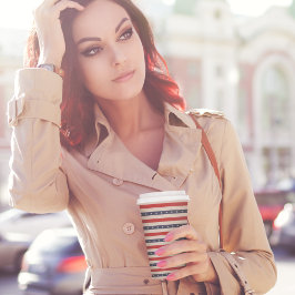 ストライプ アート 紙コップ