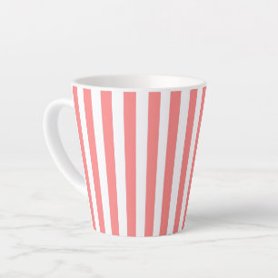 ストライプ カフェラテマグ