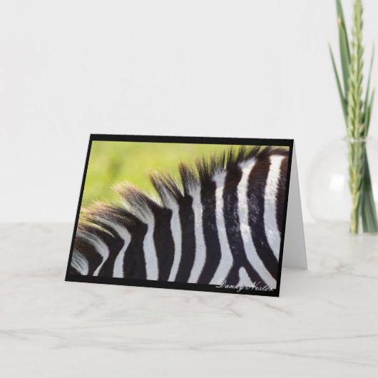 ストライプ カード (正面)