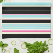 ストライプ キッチンタオル (折り畳み)