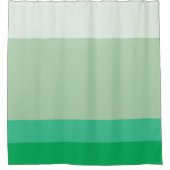 ストライプ グリーン イースターグリーン コリアンダー : 春のカラーパレット シャワーカーテン (正面)