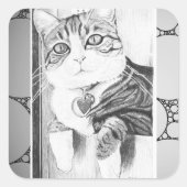 ストライプ スクエアシール (正面)