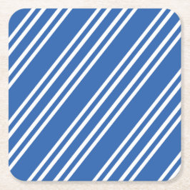 ストライプ スクエアペーパーコースター