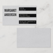 ストライプ | テクスチャI 名刺 (正面/裏面)