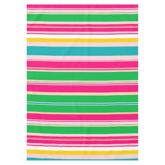 ストライプ テーブルクロス (正面)