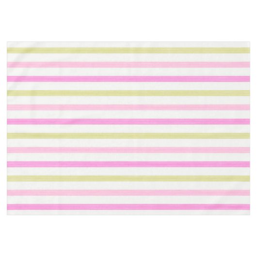 ストライプ テーブルクロス (正面(横))