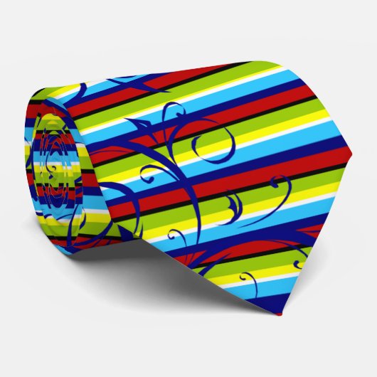 ストライプ ネクタイ (ロール)