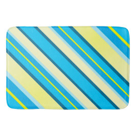 ストライプ バスマット