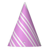 ストライプ パーティーハット (左)