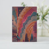 ストライプ ファンタジー 感謝カード #00001 – カスタマイズ (スタンド正面)