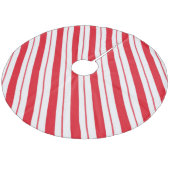 ストライプ フリース ツリースカート (アングル)