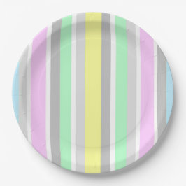 ストライプ ペーパープレート