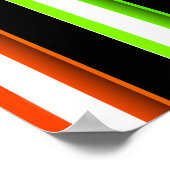 ストライプ ポスター (角)