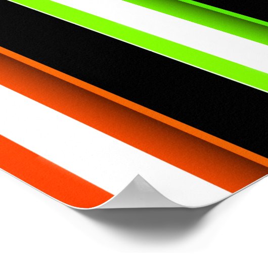 ストライプ ポスター (角)