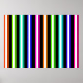 ストライプ ポスター (正面)