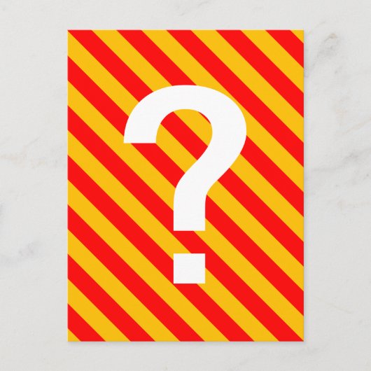 ストライプ ポストカード (正面)