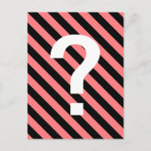 ストライプ ポストカード (正面)