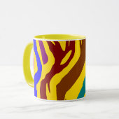 ストライプ マグカップ (正面左)