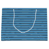 ストライプ ラージペーパーバッグ (正面)