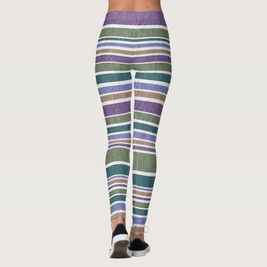 ストライプ レギンス (裏面)