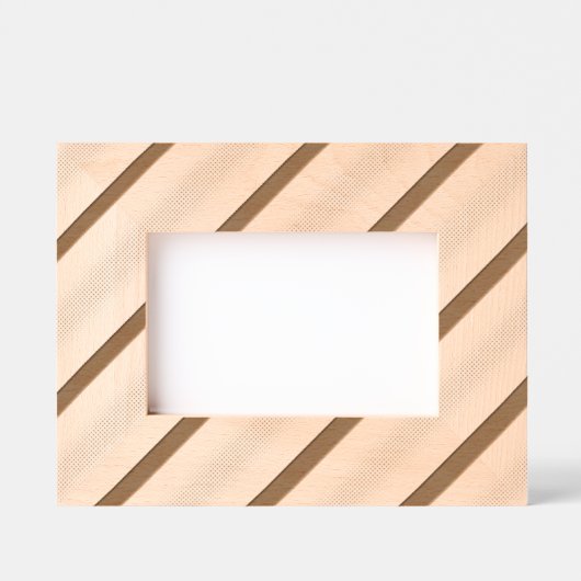 ストライプ レーザー彫刻フレーム (正面)