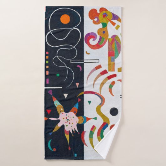 ストライプ，ワジリー·カンディンスキー バスタオル (バスタオル)