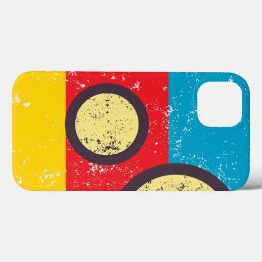 ストライプ & 丸 Case-Mate iPhoneケース (裏面 (横))