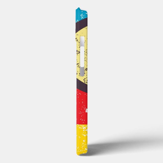 ストライプ & 丸 Case-Mate iPhoneケース (裏面 / 左)